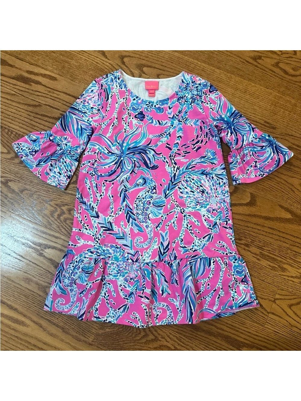 Lilly Pulitzer Sorento Dress Girls Large 8-10